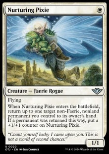 Nurturing Pixie⁣ - Outlaws of Thunder Junction⁣ (Uncommon)⁣ [20]
