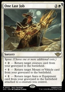 One Last Job⁣ - Outlaws of Thunder Junction⁣ (Rare)⁣ [22]