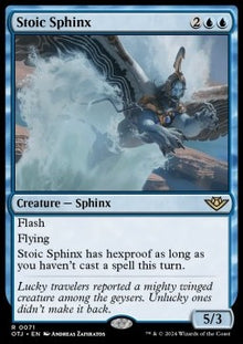 Stoic Sphinx⁣ - Outlaws of Thunder Junction⁣ (Rare)⁣ [71]