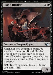 Blood Hustler⁣ - Outlaws of Thunder Junction⁣ (Uncommon)⁣ [80]