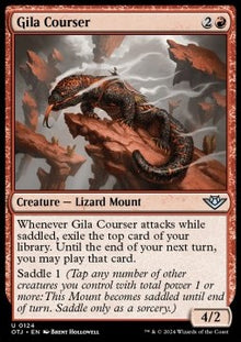 Gila Courser⁣ - Outlaws of Thunder Junction⁣ (Uncommon)⁣ [124]