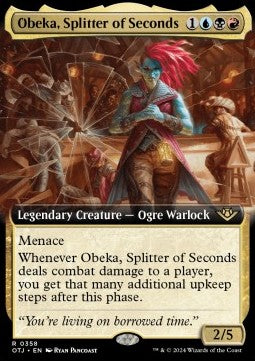 Obeka, Splitter of Seconds⁣ - Outlaws of Thunder Junction: Extras⁣ (Rare)⁣ [358]