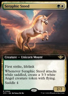 Seraphic Steed⁣ - Outlaws of Thunder Junction: Extras⁣ (Rare)⁣ [364]