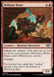 Hellspur Brute⁣ - Outlaws of Thunder Junction⁣ (Uncommon)⁣ [127]