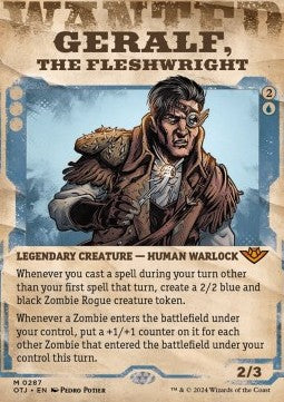 Geralf, the Fleshwright⁣ - Outlaws of Thunder Junction: Extras⁣ (Mythic)⁣ [287]