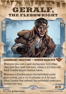 Geralf, the Fleshwright⁣ - Outlaws of Thunder Junction: Extras⁣ (Mythic)⁣ [287]