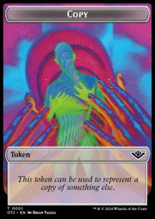 Copy Token // Treasure Token⁣ - Outlaws of Thunder Junction: Tokens⁣ (Token)⁣ [T 1/18]