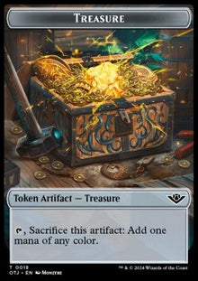 Treasure Token // Food Token (V.1)⁣ - Outlaws of Thunder Junction: Tokens⁣ (Token)⁣ [T 18/5]
