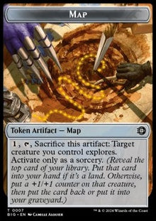 Map Token // Mercenary Token (R 1/1)⁣ - Outlaws of Thunder Junction: Tokens⁣ (Token)⁣ [T 7/10]