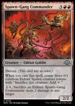 Spawn-Gang Commander⁣ - Modern Horizons 3⁣ (Uncommon)⁣ [140]