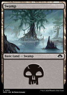 Swamp (V.2)⁣ - Modern Horizons 3⁣ (Land)⁣ [314]