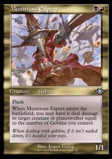 Munitions Expert⁣ - Modern Horizons 3: Retro Frame Cards⁣ (Uncommon)⁣ [16]