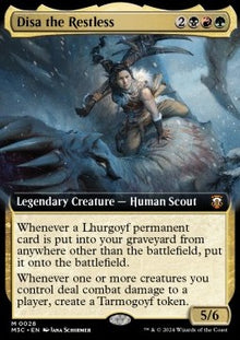 Disa the Restless (V.3)⁣ - Commander: Modern Horizons 3: Extras⁣ (Mythic)⁣ [28]