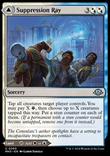 Suppression Ray // Orderly Plaza⁣ - Modern Horizons 3⁣ (Uncommon)⁣ [260]