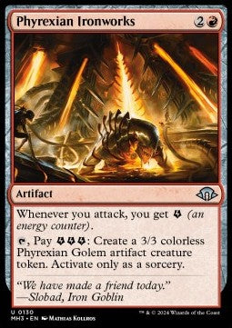 Phyrexian Ironworks⁣ - Modern Horizons 3⁣ (Uncommon)⁣ [130]