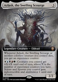 Azlask, the Swelling Scourge (V.3)⁣ - Commander: Modern Horizons 3: Extras⁣ (Mythic)⁣ [25]