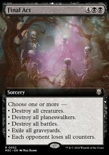 Final Act (V.1)⁣ - Commander: Modern Horizons 3: Extras⁣ (Rare)⁣ [52]