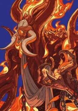 Art Series: Phlage, Titan of Fire's Fury (V.1)⁣ - Modern Horizons 3: Extras⁣ (Tip Card)⁣ [A50]
