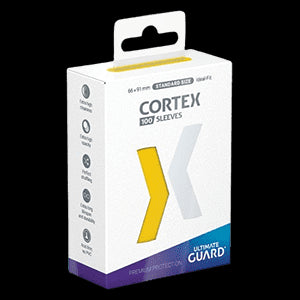 100 Ultimate Guard Cortex Sleeves (Yellow)
