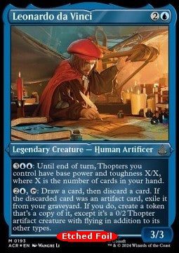 Leonardo da Vinci (V.2)⁣ - Universes Beyond: Assassin's Creed: Extras⁣ (Mythic)⁣ [193]