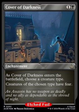 Cover of Darkness (V.2)⁣ - Universes Beyond: Assassin's Creed: Extras⁣ (Rare)⁣ [201]
