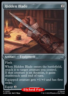 Hidden Blade⁣ - Universes Beyond: Assassin's Creed: Extras⁣ (Uncommon)⁣ [257]