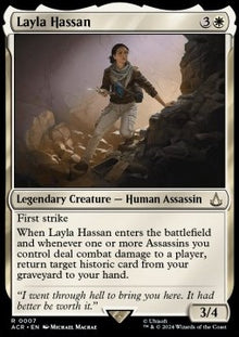 Layla Hassan⁣ - Universes Beyond: Assassin's Creed⁣ (Rare)⁣ [7]