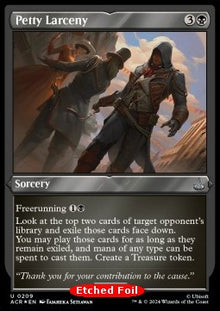 Petty Larceny (V.2)⁣ - Universes Beyond: Assassin's Creed: Extras⁣ (Uncommon)⁣ [209]