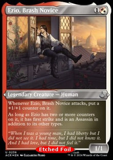 Ezio, Brash Novice (V.2)⁣ - Universes Beyond: Assassin's Creed: Extras⁣ (Uncommon)⁣ [236]