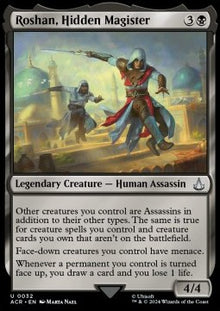 Roshan, Hidden Magister⁣ - Universes Beyond: Assassin's Creed⁣ (Uncommon)⁣ [32]