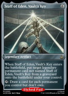 Staff of Eden, Vault's Key (V.2)⁣ - Universes Beyond: Assassin's Creed: Extras⁣ (Mythic)⁣ [260]