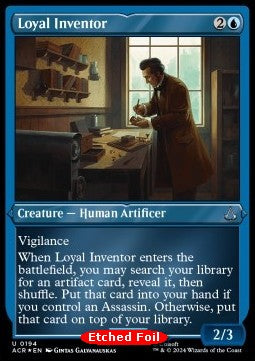 Loyal Inventor⁣ - Universes Beyond: Assassin's Creed: Extras⁣ (Uncommon)⁣ [194]