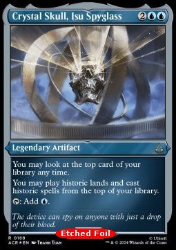 Crystal Skull, Isu Spyglass (V.2)⁣ - Universes Beyond: Assassin's Creed: Extras⁣ (Rare)⁣ [188]