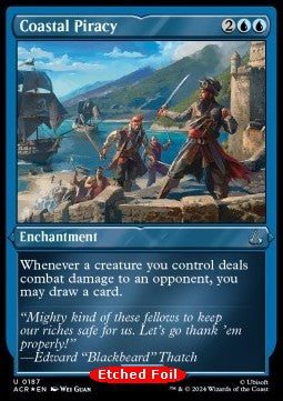 Coastal Piracy⁣ - Universes Beyond: Assassin's Creed: Extras⁣ (Uncommon)⁣ [187]