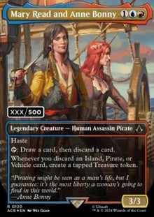 Mary Read and Anne Bonny (V.3)⁣ - Universes Beyond: Assassin's Creed: Extras⁣ (Rare)⁣ [120]