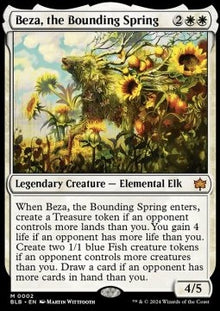 Beza, the Bounding Spring⁣ - Bloomburrow⁣ (Mythic)⁣ [2]