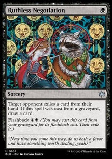 Ruthless Negotiation⁣ - Bloomburrow⁣ (Uncommon)⁣ [108]