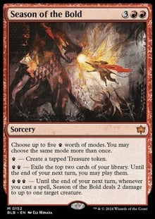 Season of the Bold⁣ - Bloomburrow⁣ (Mythic)⁣ [152]