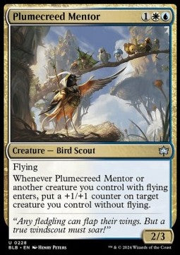 Plumecreed Mentor⁣ - Bloomburrow⁣ (Uncommon)⁣ [228]