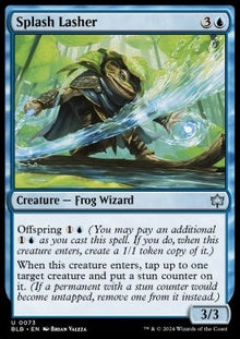 Splash Lasher⁣ - Bloomburrow⁣ (Uncommon)⁣ [73]