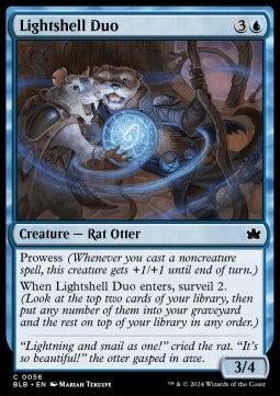 Lightshell Duo⁣ - Bloomburrow⁣ (Common)⁣ [56]