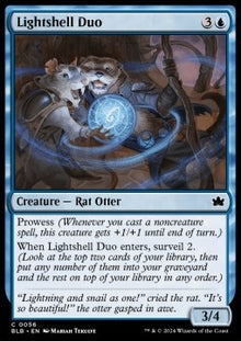 Lightshell Duo⁣ - Bloomburrow⁣ (Common)⁣ [56]