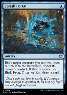 Splash Portal⁣ - Bloomburrow⁣ (Uncommon)⁣ [74]