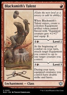 Blacksmith's Talent⁣ - Bloomburrow⁣ (Uncommon)⁣ [125]