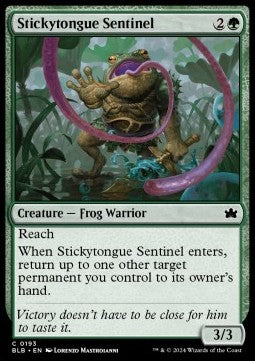 Stickytongue Sentinel⁣ - Bloomburrow⁣ (Common)⁣ [193]