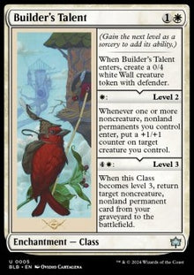 Builder's Talent⁣ - Bloomburrow⁣ (Uncommon)⁣ [5]