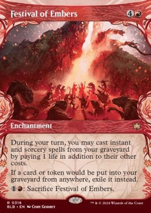 Festival of Embers⁣ - Bloomburrow: Extras⁣ (Rare)⁣ [316]