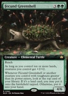 Fecund Greenshell⁣ - Bloomburrow: Extras⁣ (Rare)⁣ [362]