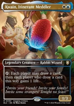 Kwain, Itinerant Meddler⁣ - Commander: Bloomburrow: Extras⁣ (Rare)⁣ [90]