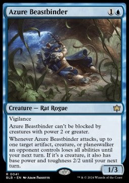 Azure Beastbinder⁣ - Bloomburrow⁣ (Rare)⁣ [41]